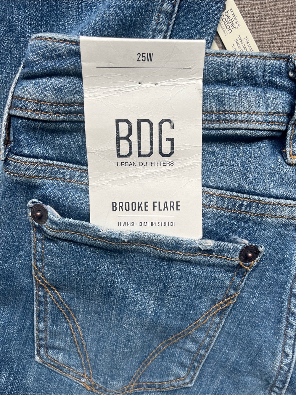 Urban Outfitters BDG Low-Rise Comfort Brooke Flare Bell Bottoms 25W - Picture 10 of 11
